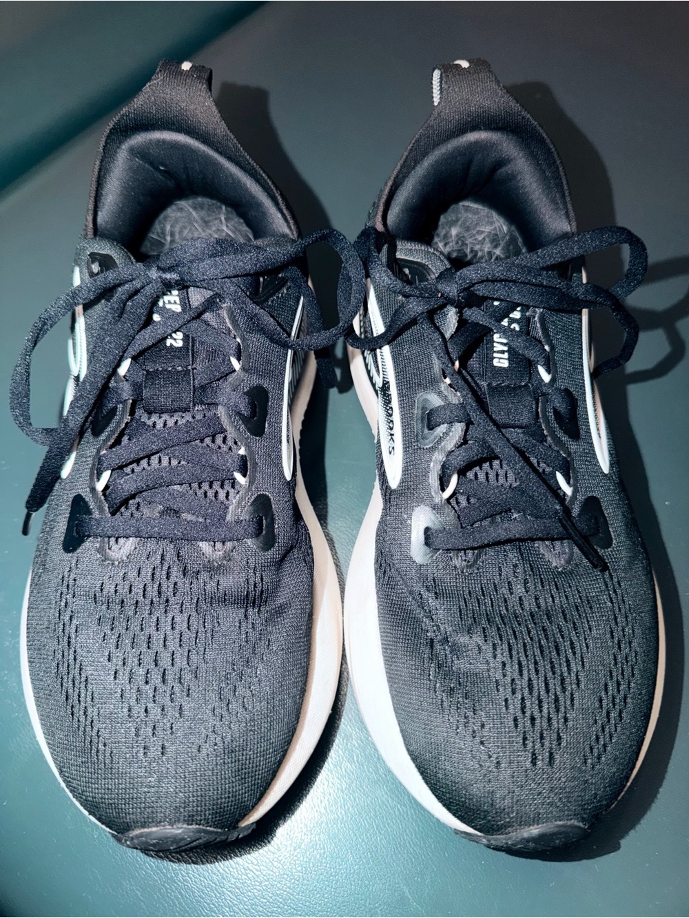 Brooks Black and White Women's Running Sneakers